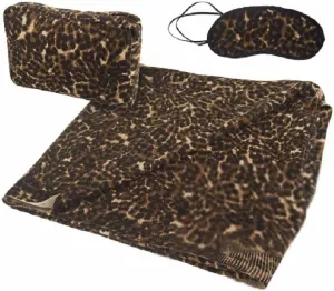 Dennis Basso Leopard Travel Pack with Case