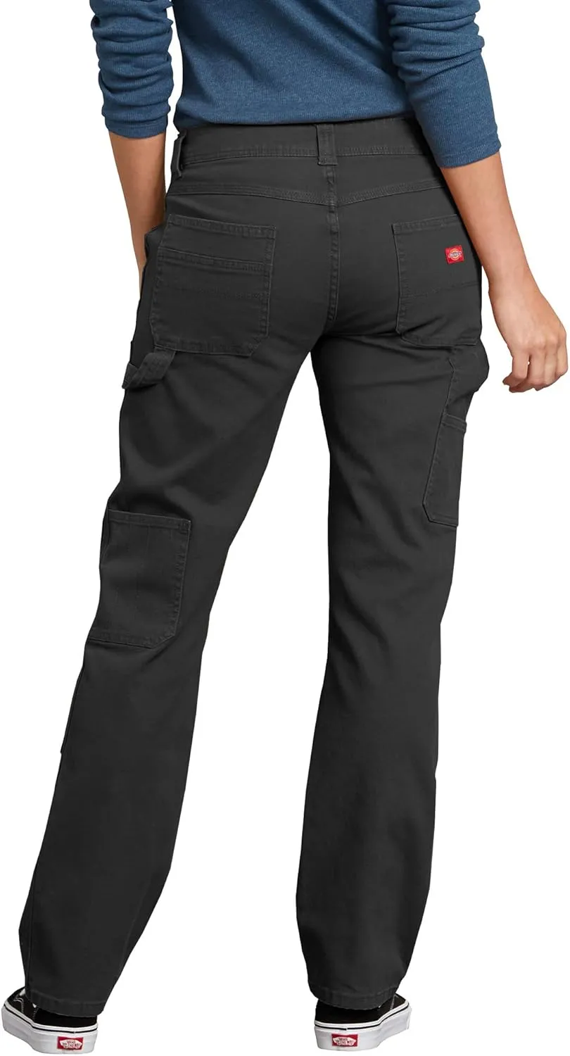 Dickies Women's Stretch Duck Double Front Carpenter Pant