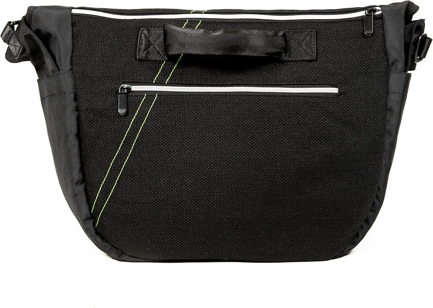 DIME BAGS Voyage Messenger Over the Shoulder Hemp Bag with Padded Pouch for Laptop Computer