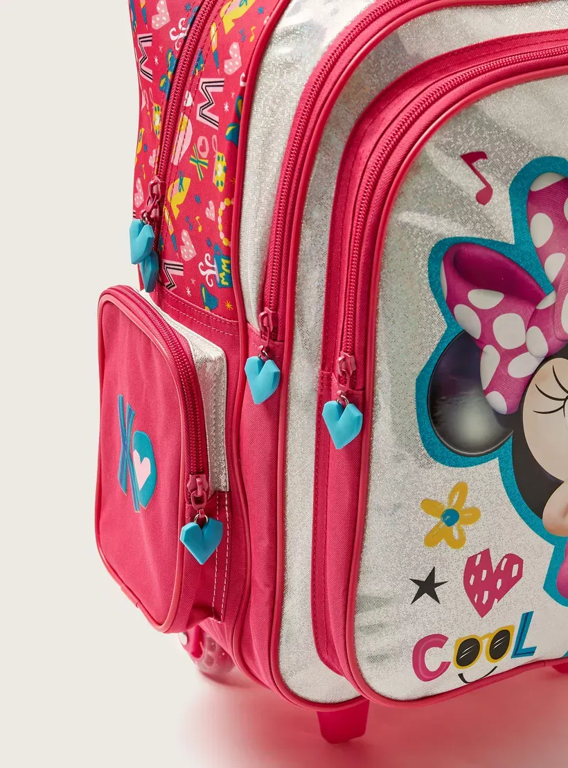 Disney Minnie  Glitter Print 16-inch Trolley Bag
