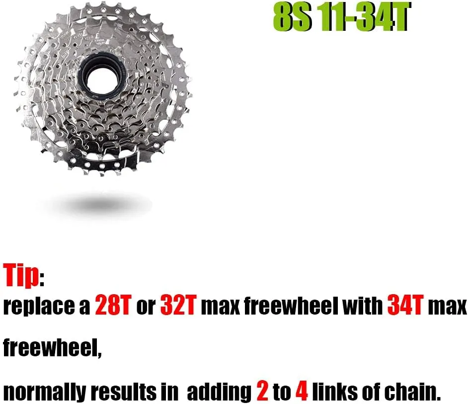 DRIFT MANIAC 8 Speed Freewheel 11-34 11-32 13-28 13-32 Epoch E-Bike Sprocket 8spd