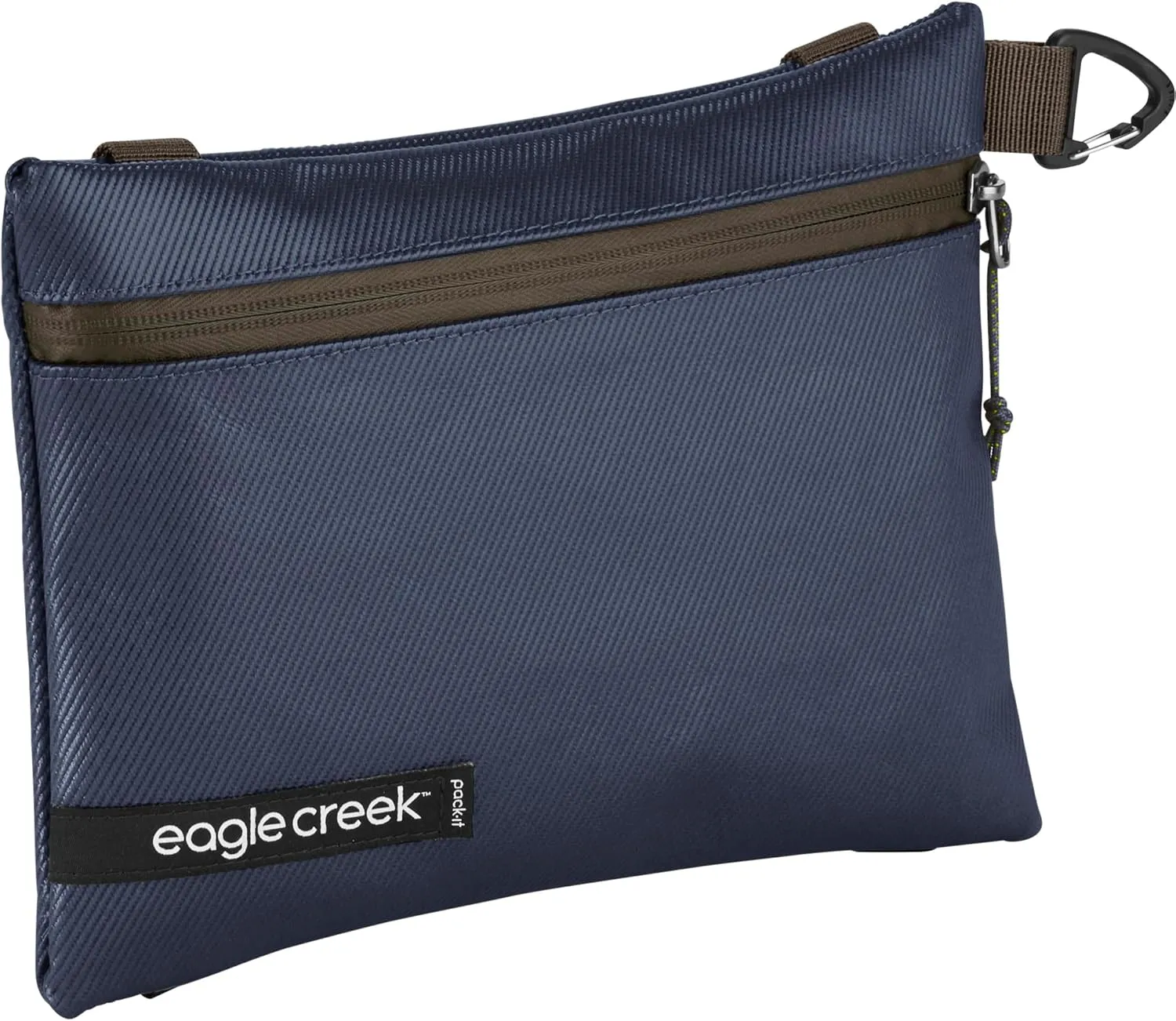 Eagle Creek Pack-It Gear Pouch Protective Travel Bag Organizer for Heavy Tools or Wet Gear - Ultra-Durable Water-Resistant 900D Poly Twill with Secure Zipper, Rush Blue - Small