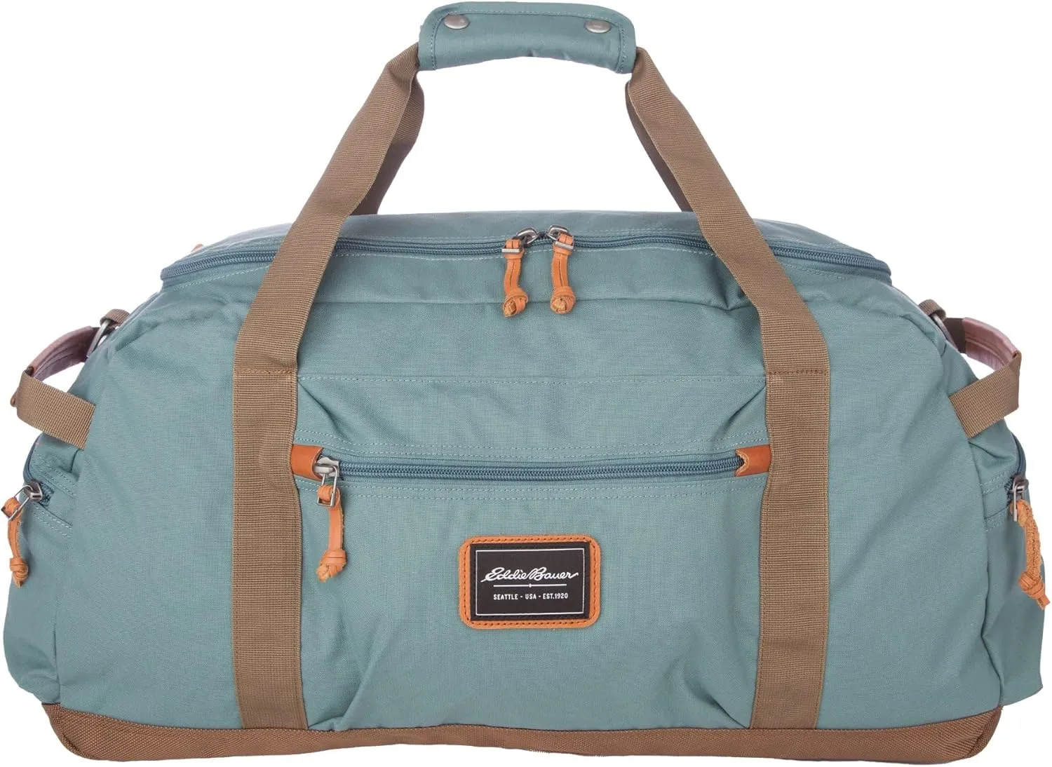 Eddie Bauer Bygone Duffel Weekend Travel | Lightweight | Rugged Polyester/Nylon | U-Shaped Main Compartment, Dragonfly, 45L