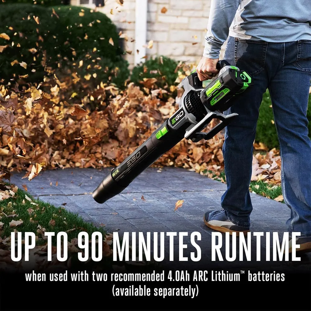 EGO POWER  Leaf Blower, Cordless Electric 880 CFM, Battery and Charger Not Included - LB8800