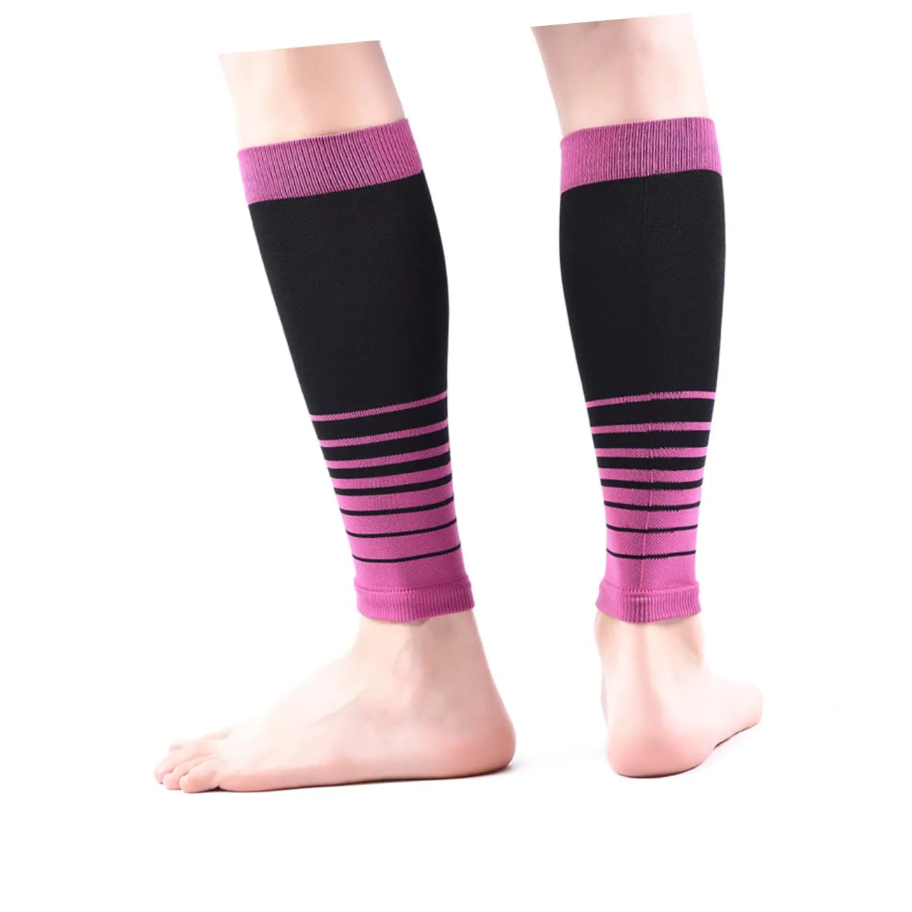 Elastic Leg Sleeves for Shin Splint Relief Runners Leg Guard Compression Sleeves for Sports Men Women