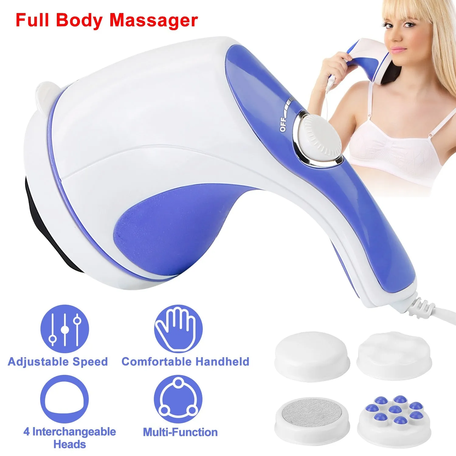 Electric Handheld Body Massager
