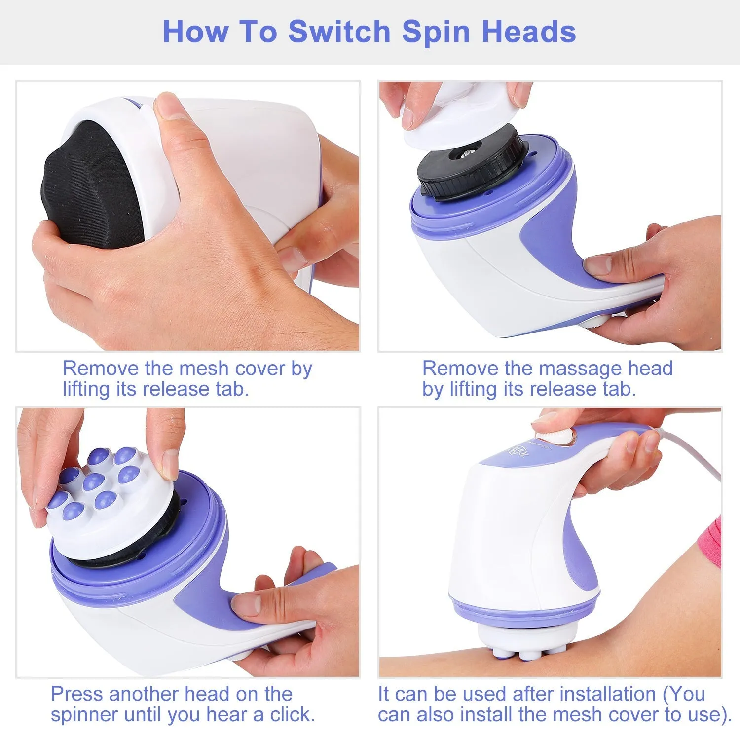 Electric Handheld Body Massager