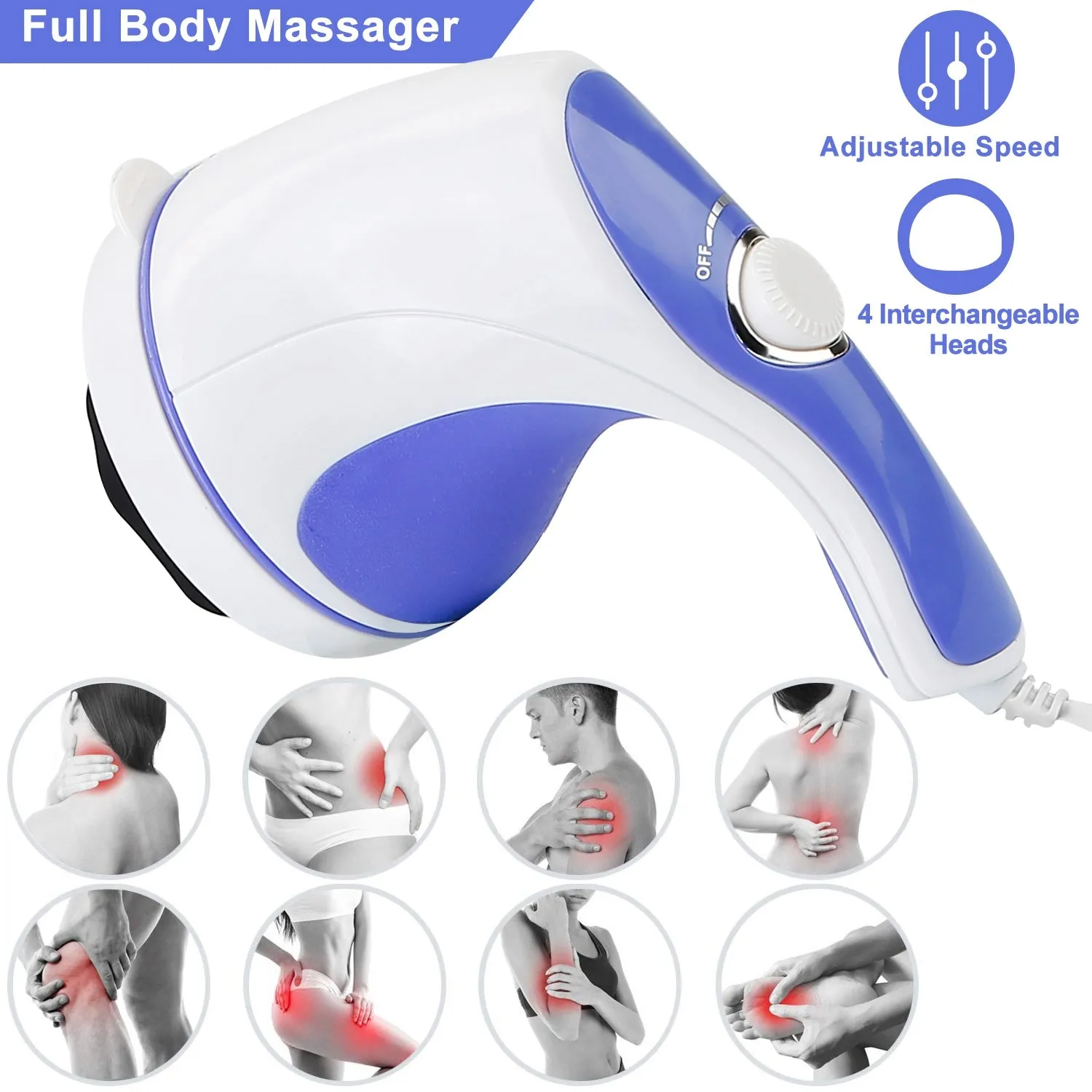 Electric Handheld Body Massager