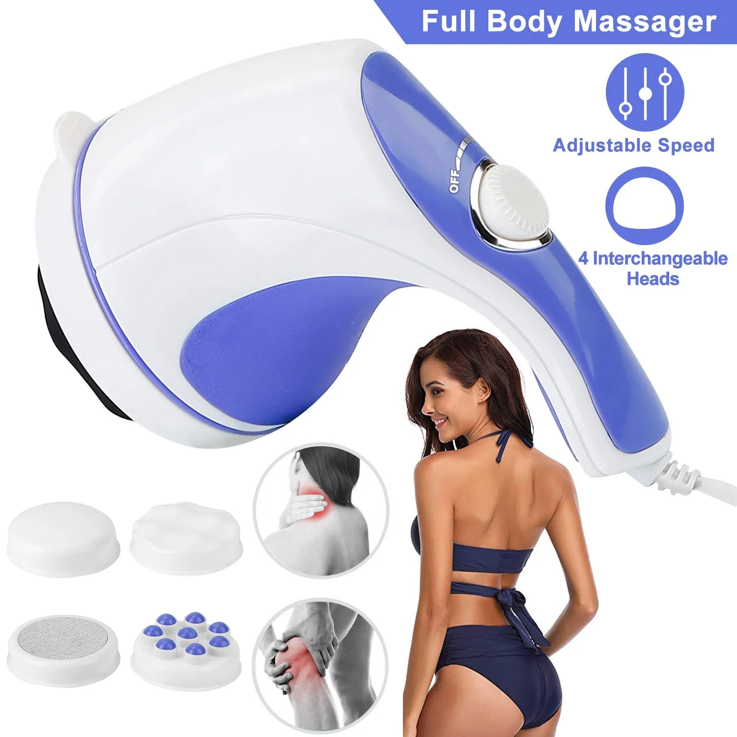 Electric Handheld Body Massager