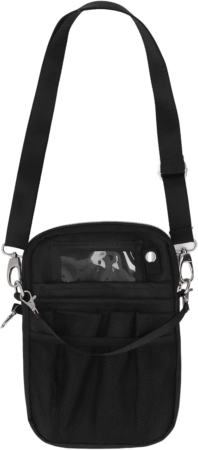 Electrician Tool Bag, Oxford Fabric Utility Pouch with Shoulder Strap, Small Tool Bags for Electricians