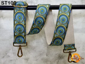 Embroidered Purse Strap Crossbody Strap for Purses Boho Bags Strap Embroidery Replacement Strap Boho Guitar Strap Handbag Strap gift for mom