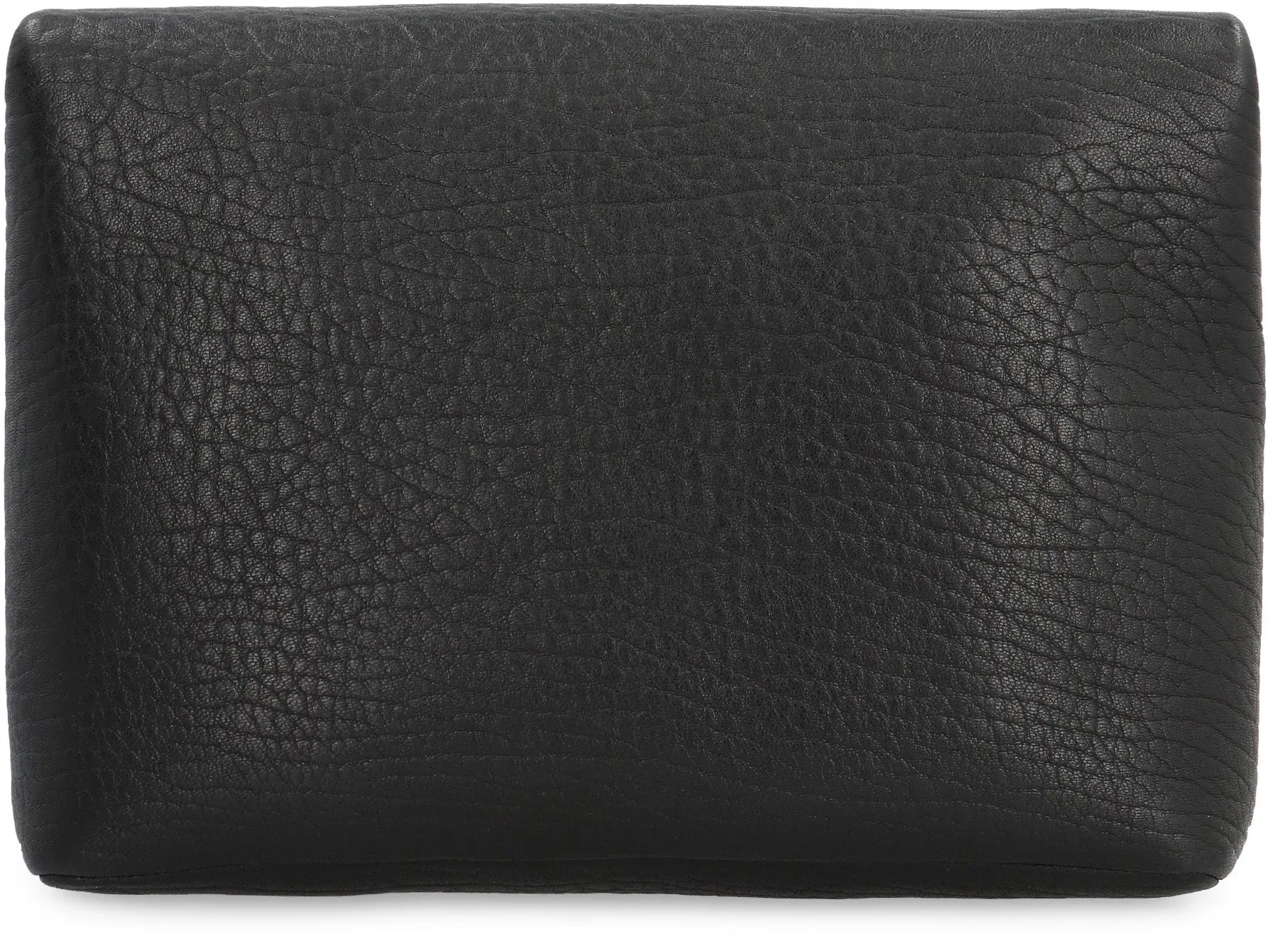 Envelope leather messenger bag