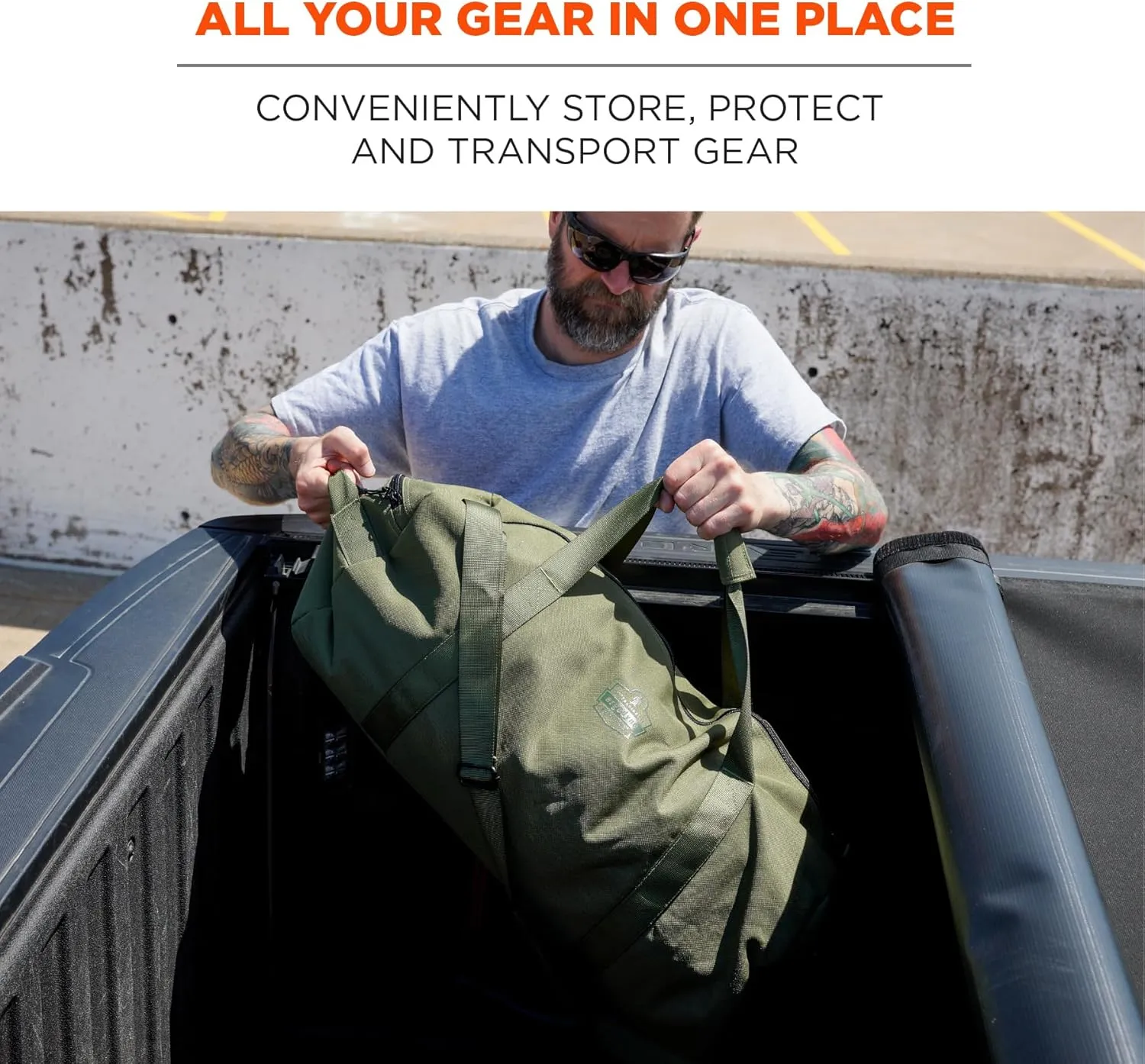 Ergodyne Gear Duffel Bag-Polyester