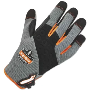 ergodyne® Proflex 710 Heavy-Duty Utility Gloves, Gray, X-Large, 1 Pair