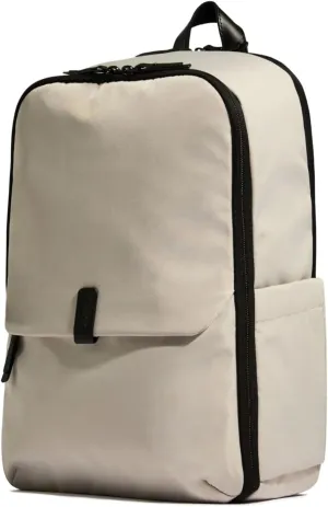 Essential Backpack, Rucksack with Laptop Pocket, Suitcase Sleeve, Durable for Travel, Work, Gym Bag for Men & Women - Taupe