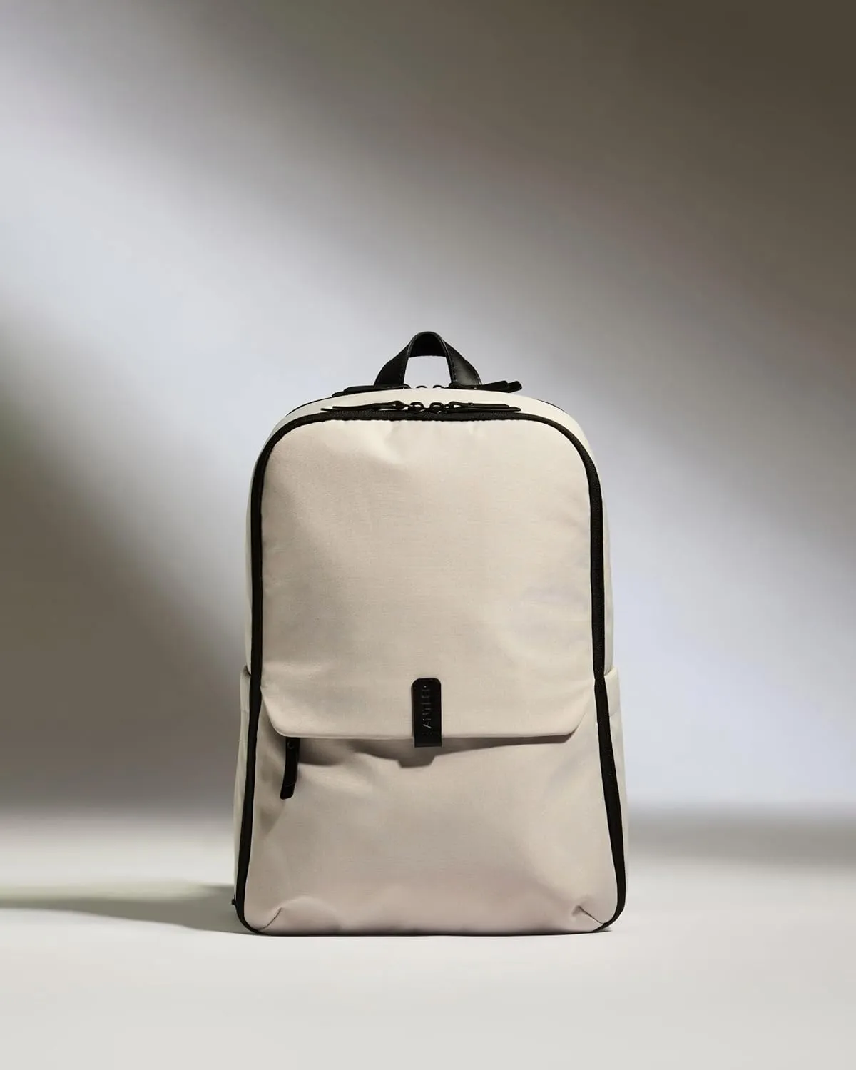 Essential Backpack, Rucksack with Laptop Pocket, Suitcase Sleeve, Durable for Travel, Work, Gym Bag for Men & Women - Taupe