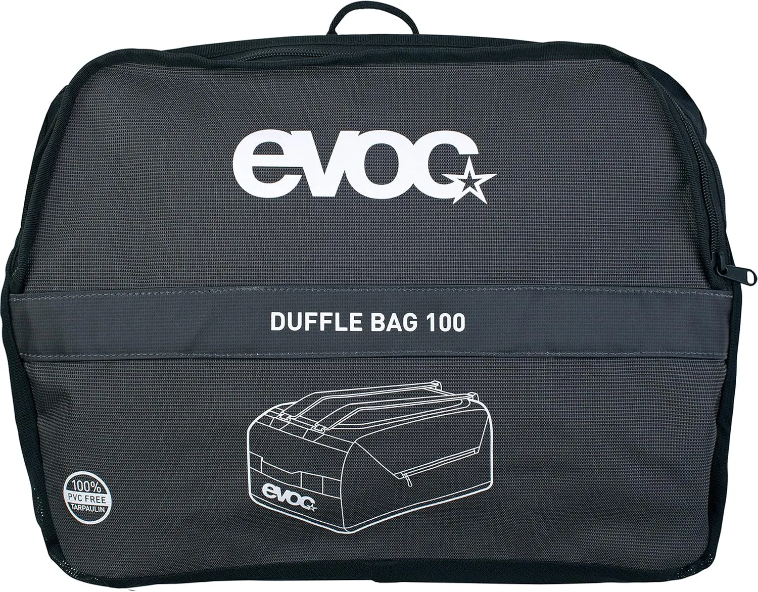 evoc 7301-533 Travel Bag Large Red
