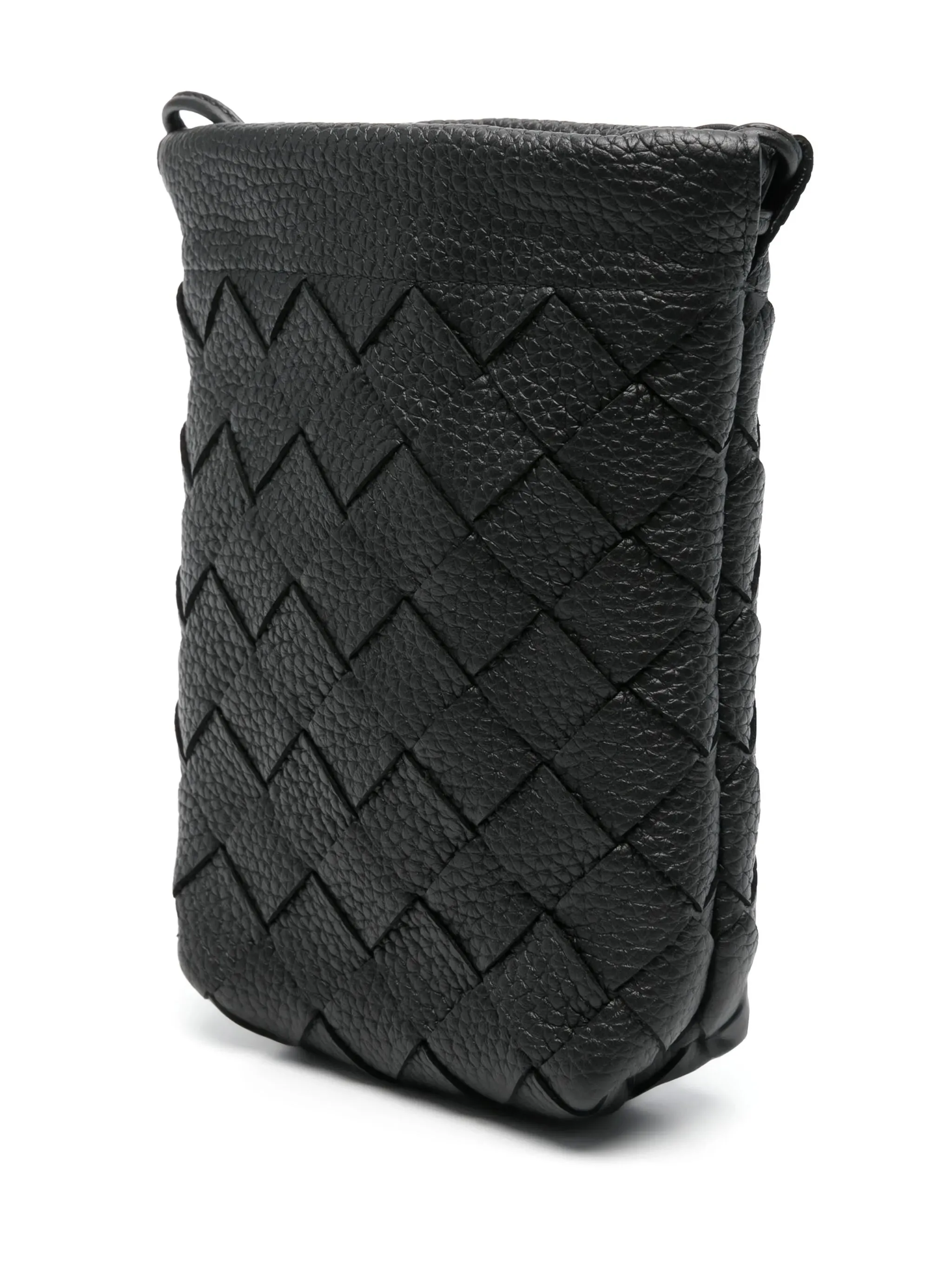 Extensive variety messenger bag Intrecciato Volume discount leather