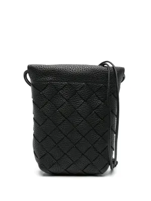 Extensive variety messenger bag Intrecciato Volume discount leather