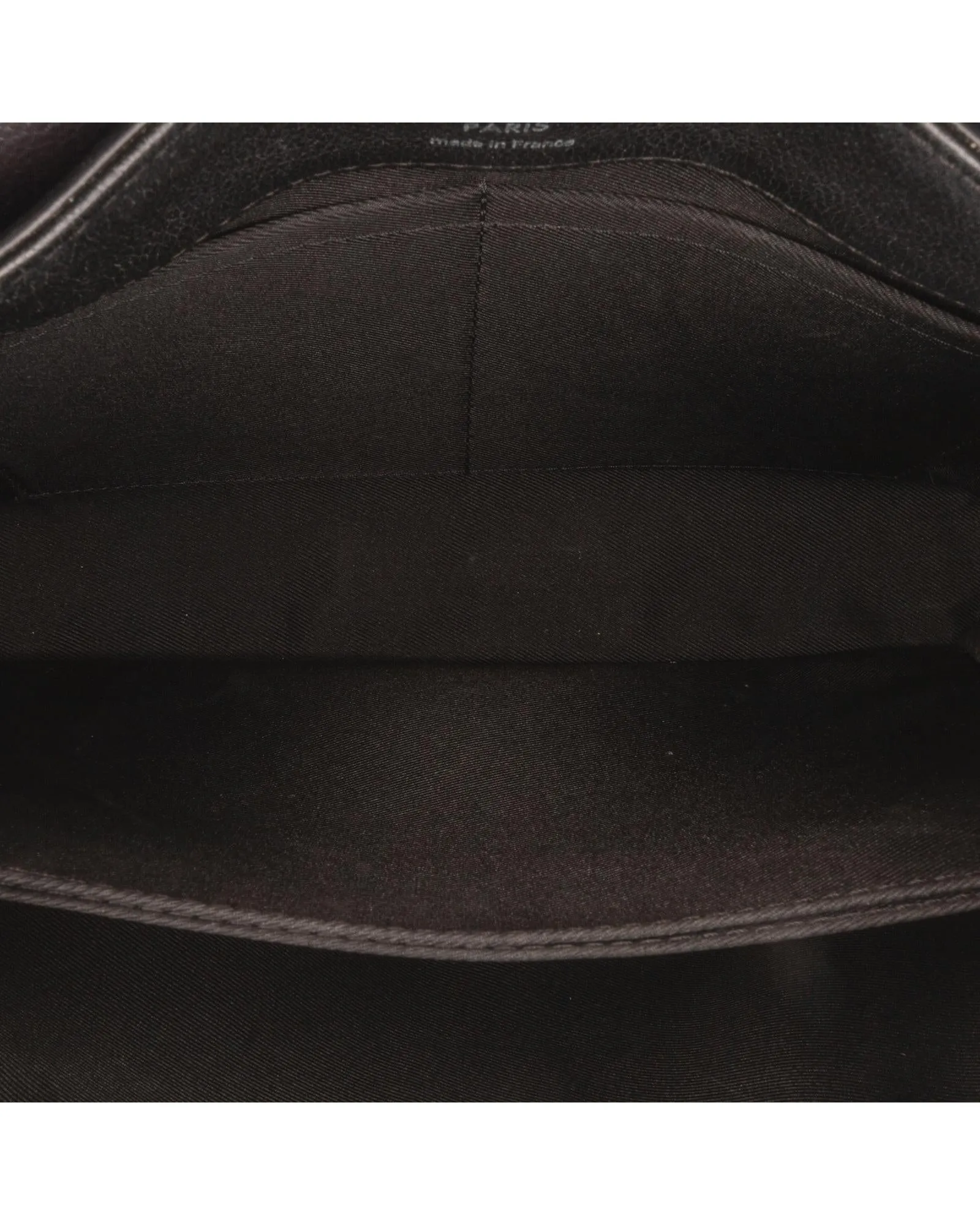 EyeLet Grey Leather Handbag