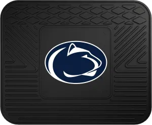 FANMATS 10064 Penn State Nittany Lions Back Row Utility Car Mat - 1 Piece - 14in. x 17in., All Weather Protection, Universal Fit, Molded Team Logo