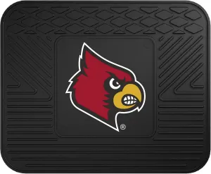 FANMATS - 10069 NCAA University of Louisville Cardinals Vinyl Utility Mat 14"x17"