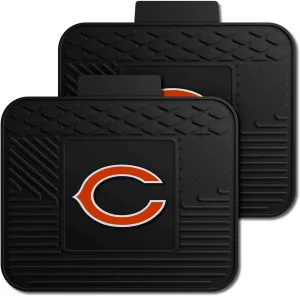 FANMATS 12303 NFL - Chicago Bears Utility Mat - 2 Piece , 14"x17"