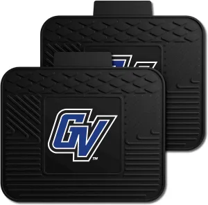 FANMATS 17939 NCAA Grand Valley State Lakers Back Row Utility Car Mats - 2 Piece Set, 14in. x 17in., All Weather Protection, Universal Fit, Deep Resevoir Design, Molded Team Logo
