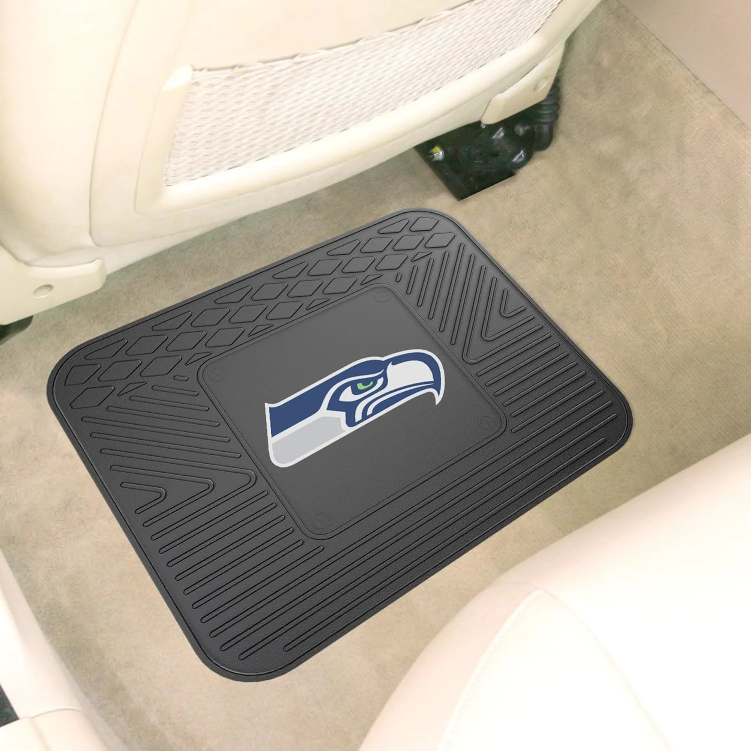 FANMATS - 9972 NFL Seattle Seahawks Vinyl Utility Mat , 14"x17"