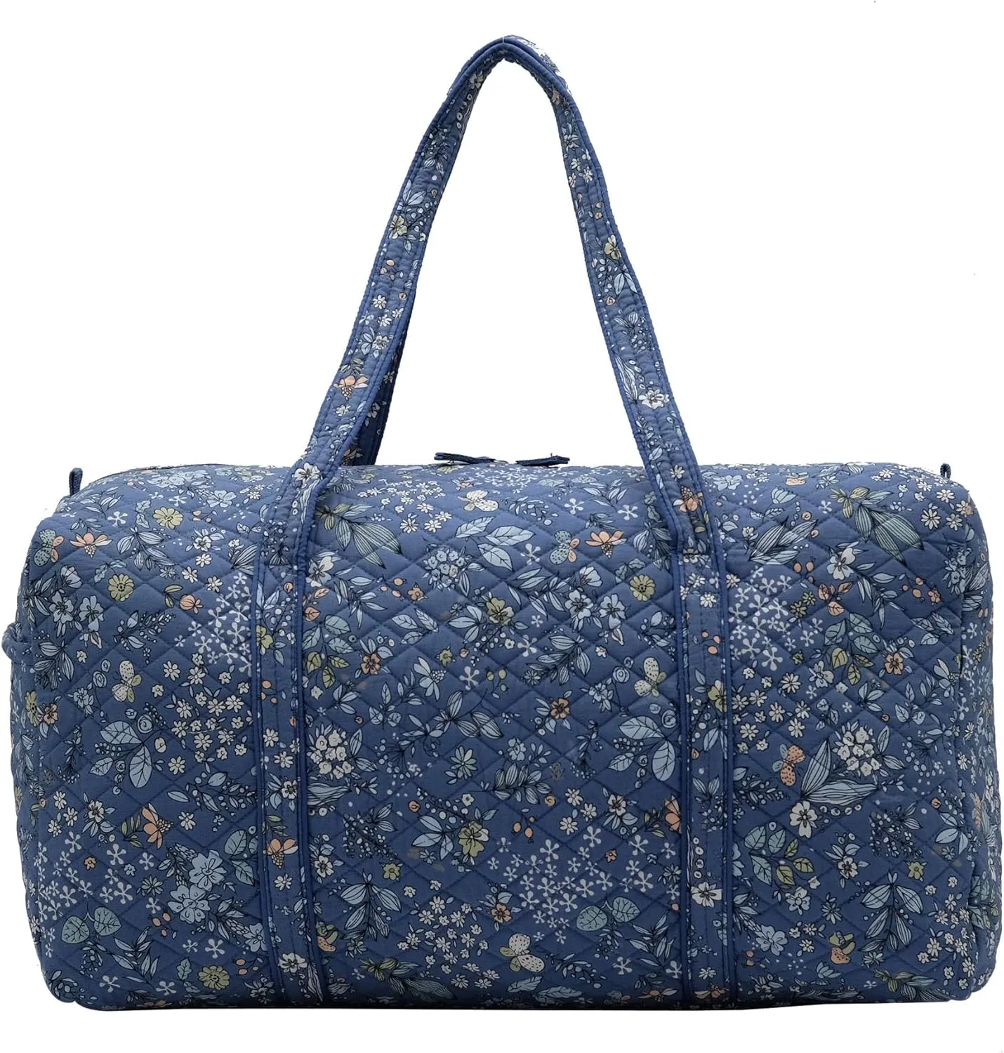 Fashionable Quilted Duffel bag (Blue)