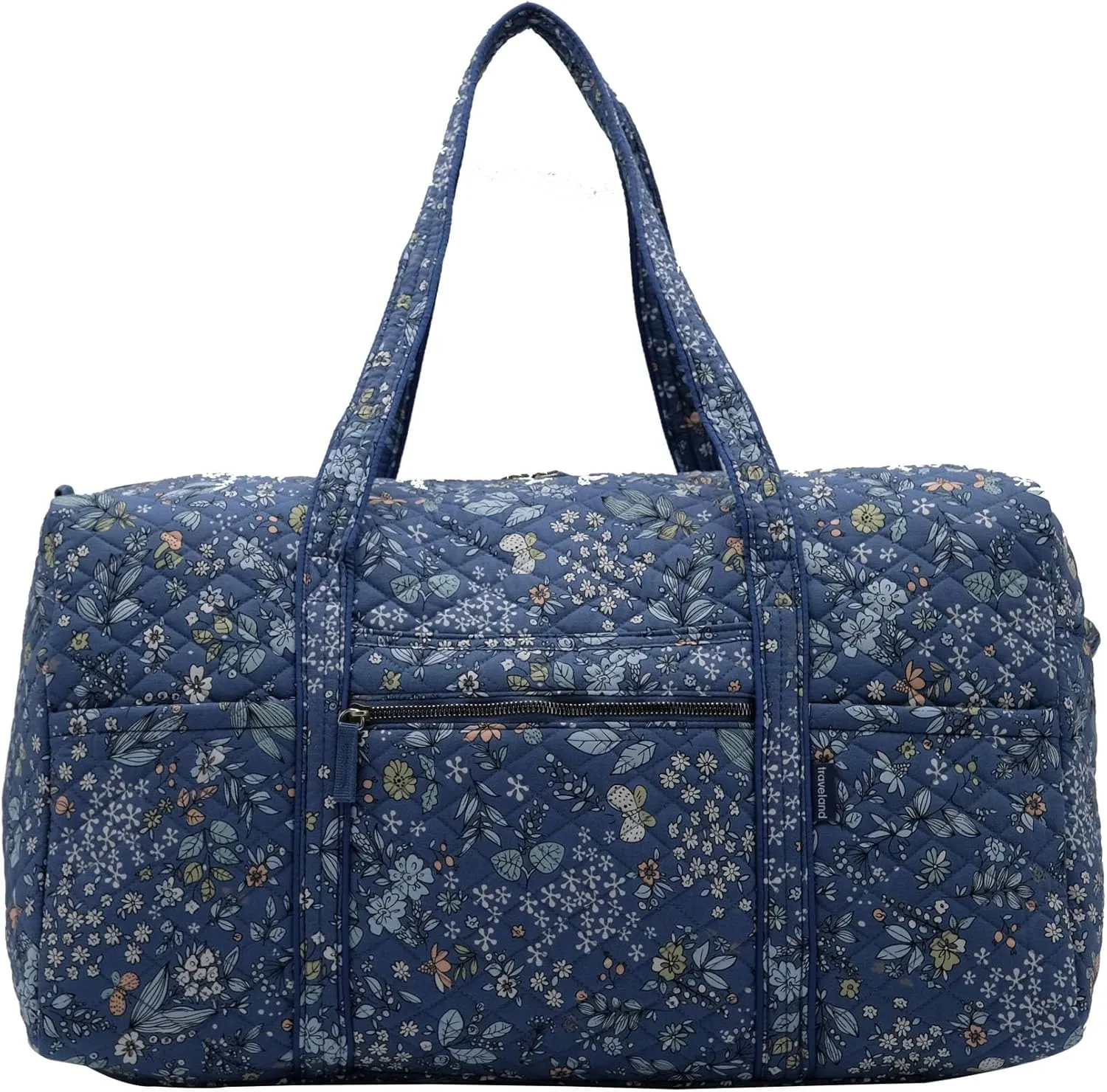 Fashionable Quilted Duffel bag (Blue)