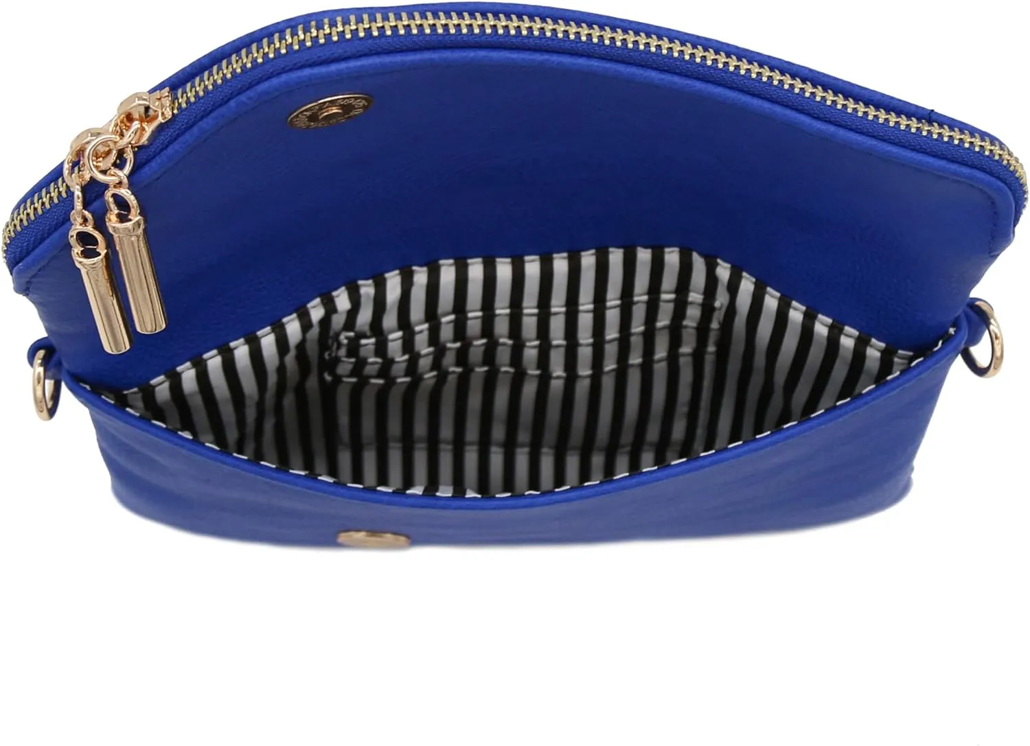 FashionPuzzle Envelope Wristlet Clutch Crossbody Bag with Chain Strap