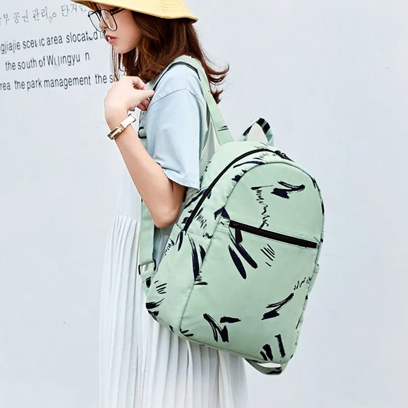 Fashıon Canvas Backpack