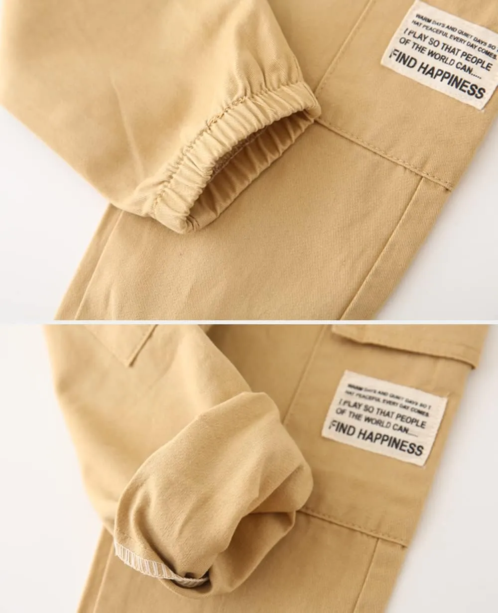 Feidoog Toddler Baby Boys 2/3 Pack Sweatpants Solid Cotton Elastic Waist Trousers Active Jogger Pants