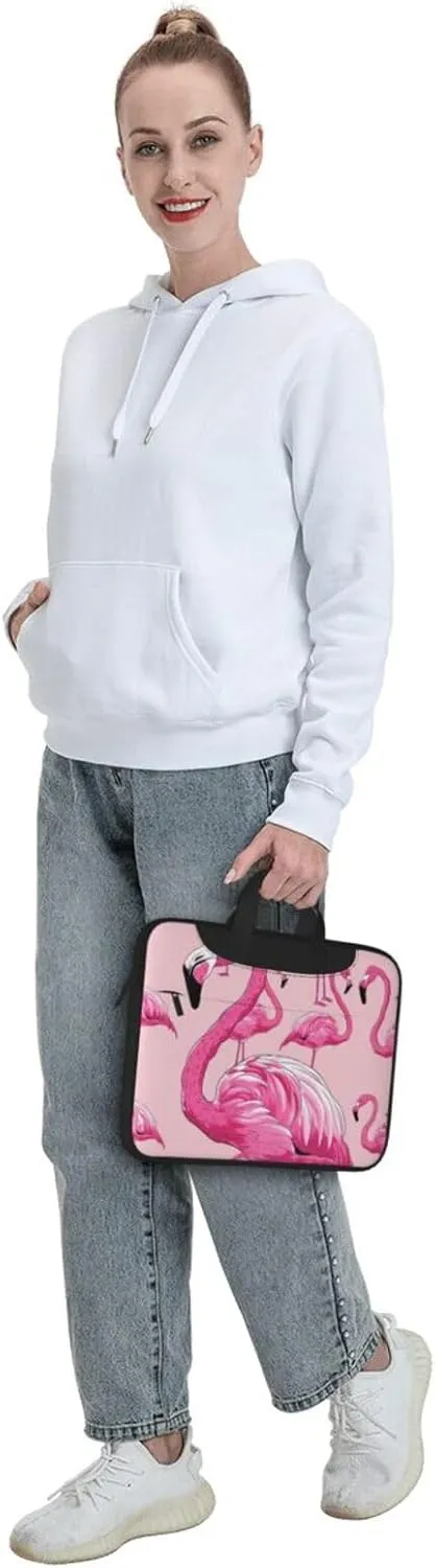Flaming Printed Laptop Tote Bag, Laptop Tote Bag, Travel Bag, Business Computer Bag, Work Bag for Men and Women