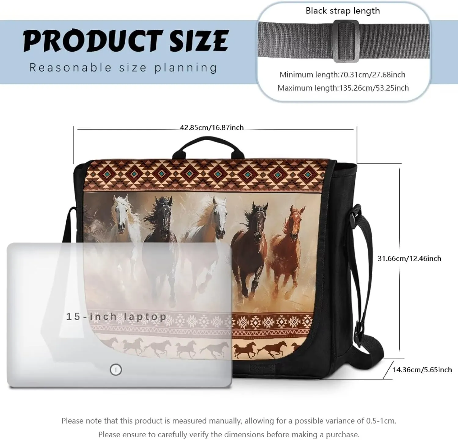Flap Crossbody Bag for Women, Soft Flapover Cross Body Shoulder Bag Top Handle Wallet RFID Blocking Pocket Laptop Handbag