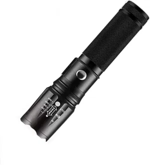 Flashlights, LED Tactical Flashlight 100000 High Lumen, 4 Modes, Zoomable, Water Resistant, Handheld Light - Best Camping/Outdoor/Hiking/Flashlights/Gift-Giving/Emergency(Batteries Included)