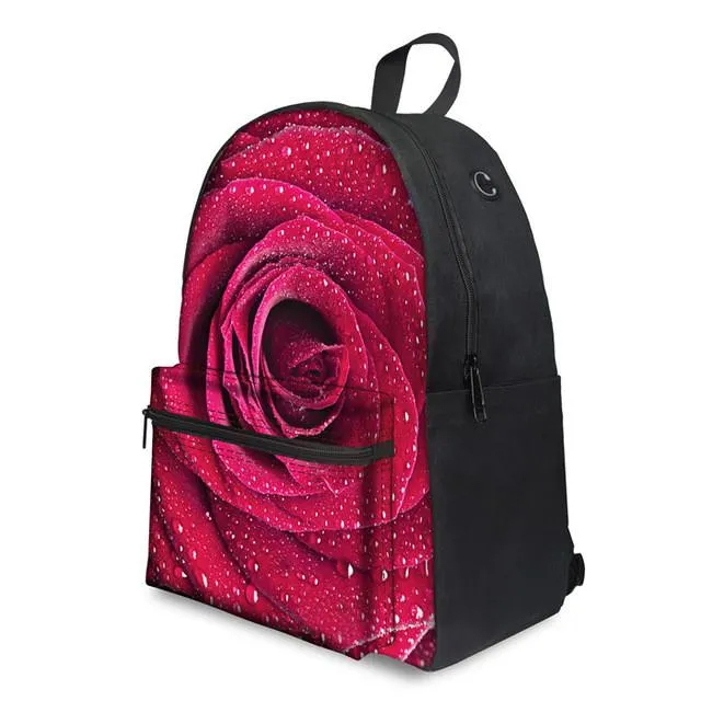 Flower Floral - Middle School Bag