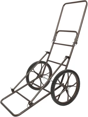 Folding Deer Cart,500lbs Capacity Game Hauler Utility Gear Dolly with Wheels,Heavy-Duty Steel Deer Game Cart,Hunting Accessoriesfor Hunting