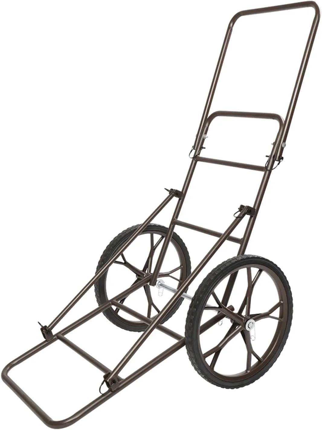 Folding Deer Cart,500lbs Capacity Game Hauler Utility Gear Dolly with Wheels,Heavy-Duty Steel Deer Game Cart,Hunting Accessoriesfor Hunting