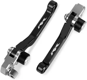 for BETA RR 4T 2008 2009 2010 2011 Motocross Dirt Bike CNC Aluminum Brake Clutch Levers Foldable Lever Motorcycle Pivot Lever Motorcycle Hand Levers(Black)