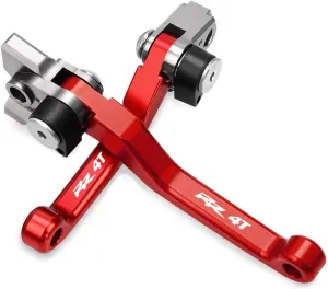 for BETA RR RS 4T 2012 2013 2014 2015 2016 2017 2018 Motocross Dirt Bike CNC Aluminum Brake Clutch Levers Foldable Lever Motorcycle Pivot Lever Motorcycle Hand Levers(Red)