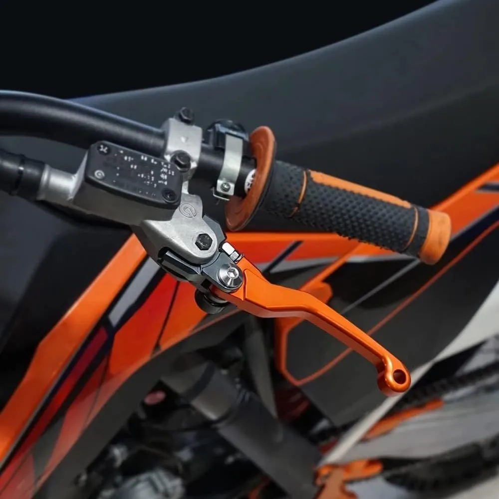 for Yama&ha WR250F WR 250F 2001-2015 2014 2013 2012 Motocross Dirt Bike CNC Aluminum Brake Clutch Levers Foldable Lever Motorcycle Pivot Lever Lever Handle(Black)