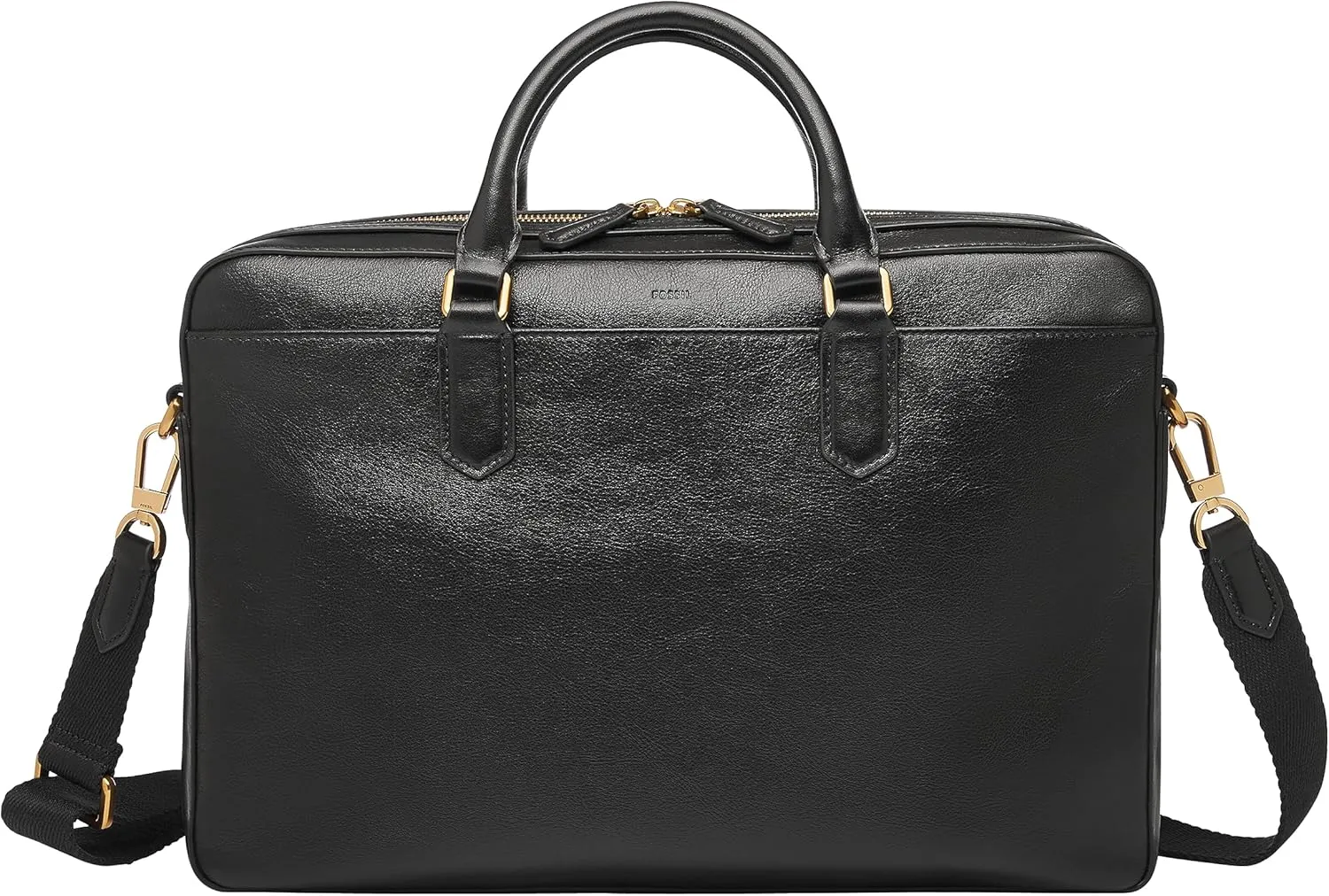 Fossil Men's Asher Leather Messenger Laptop Bag