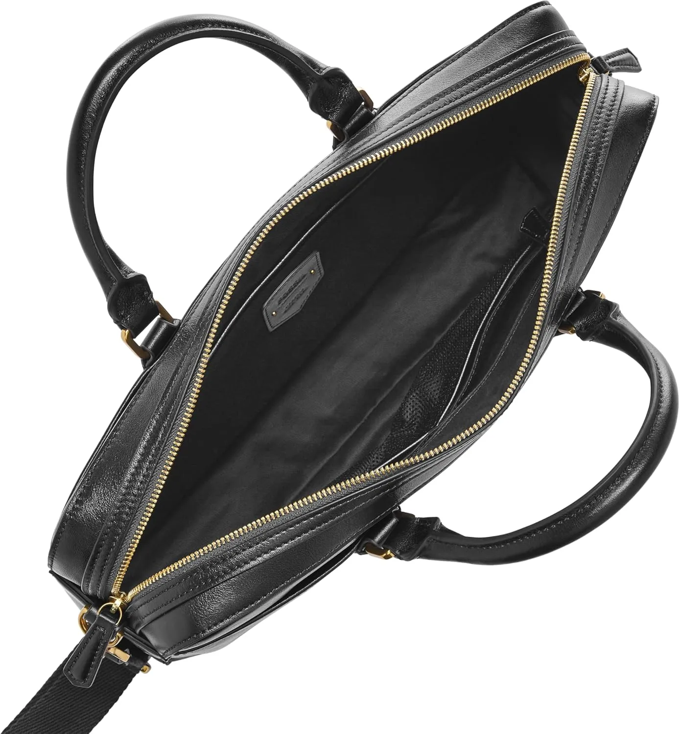 Fossil Men's Asher Leather Messenger Laptop Bag
