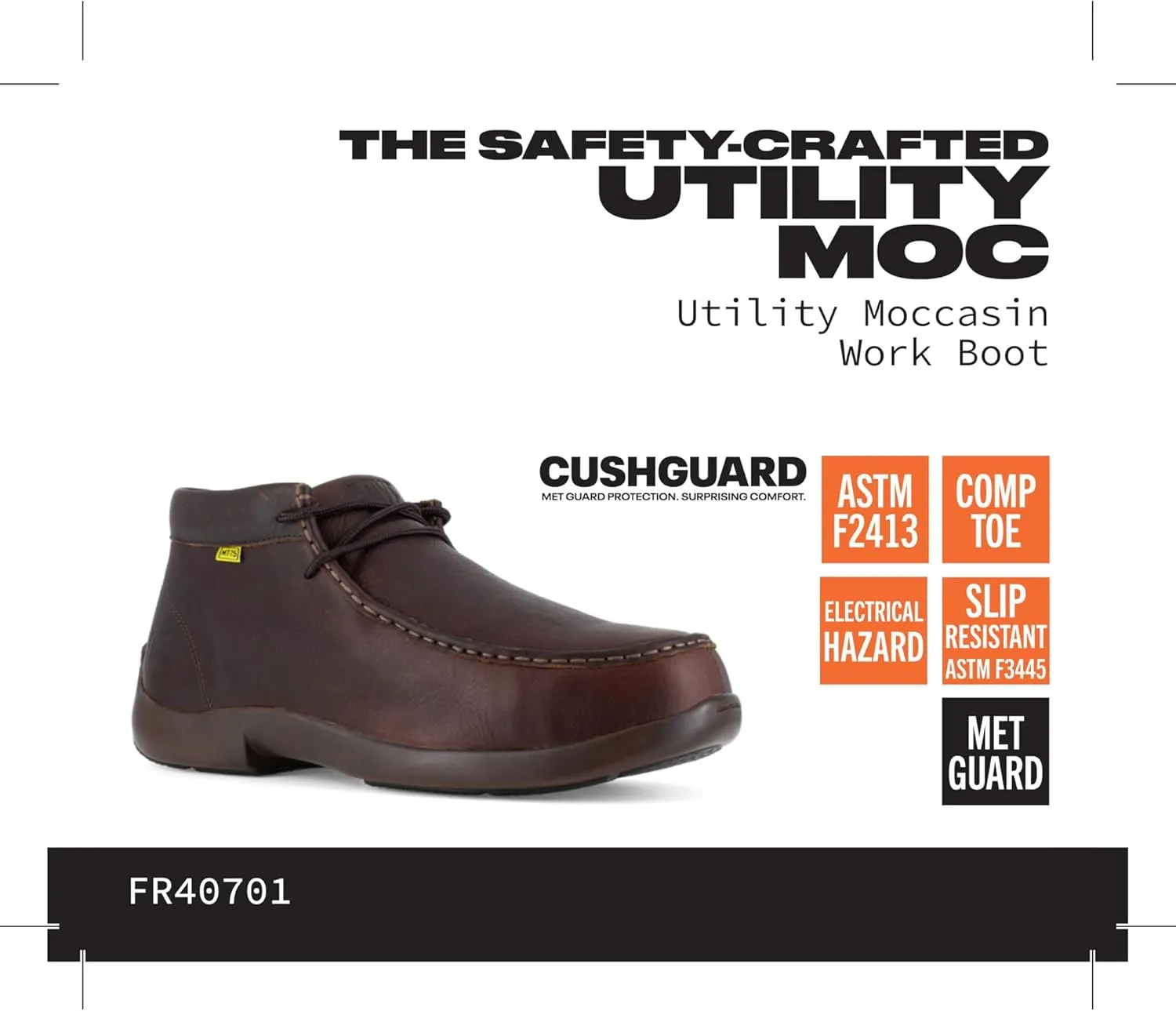 Frye Men's The Safety-Crafted Utility Moc Construction Boot