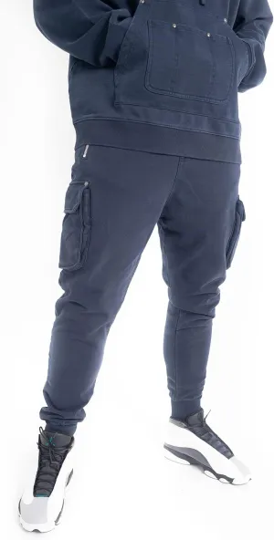 Fubu Men's Signature Washed Utility Jogger