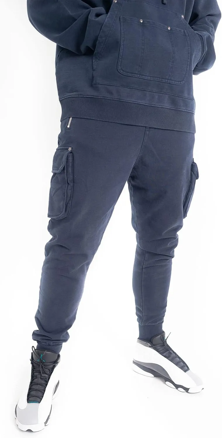 Fubu Men's Signature Washed Utility Jogger