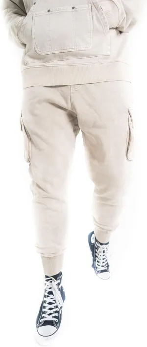 Fubu Men's Signature Washed Utility Jogger