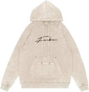Fubu Signature Washed Utility Hoodie